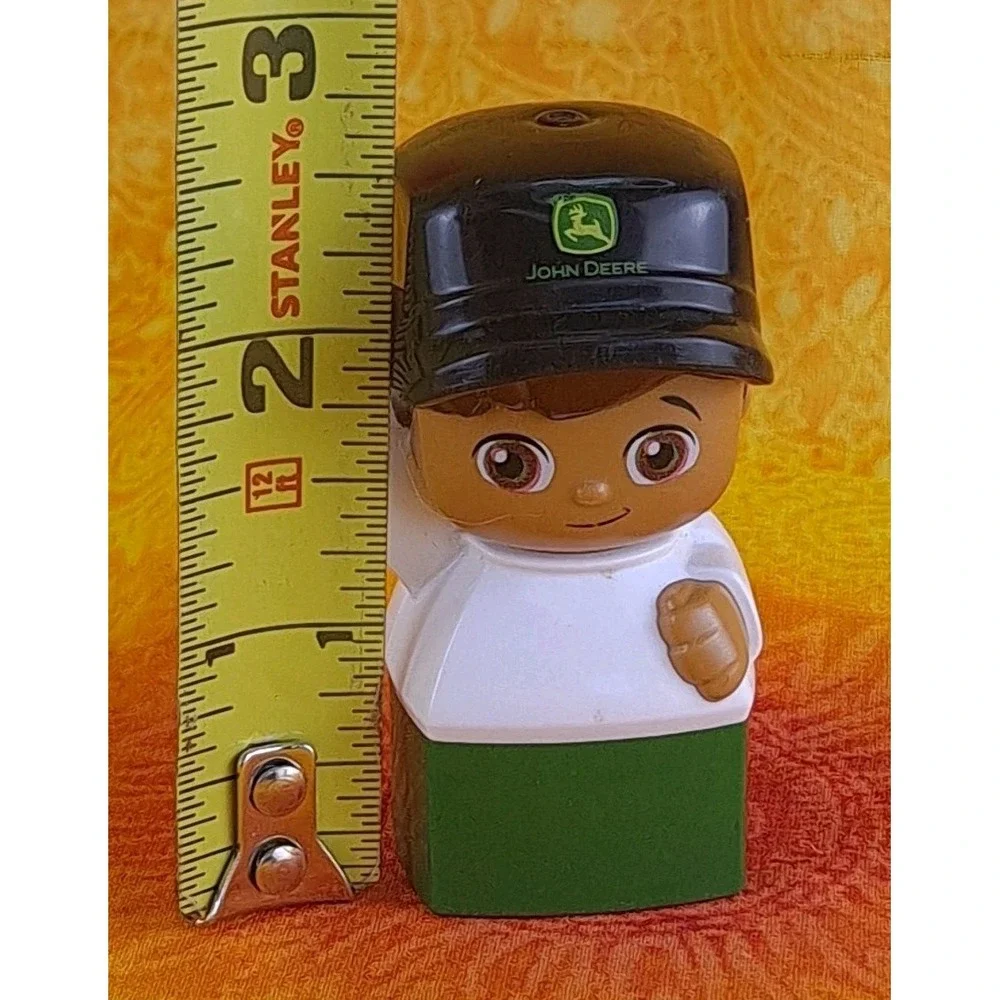 Mega Bloks First Builders Lil John Deere Figure Tractor Driver Farmer‎ Boy Man